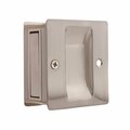 Weslock Rect Pass Pocket Door Lock ADJ Backset Full Lip Strike Satin Nickel 00527XNXN